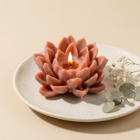 Molde vela flotante dalia 3D