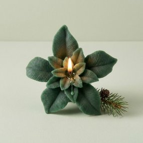 Molde para velas flor de pascua