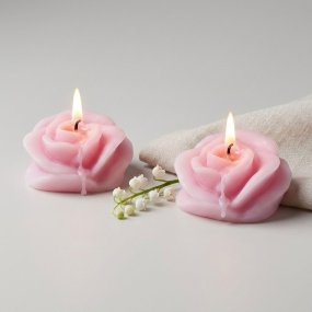 Molde 2 rositas planas