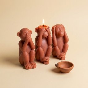 Molde 3 macacos sábios