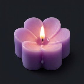 Forma de silicone 4 flores 6,5 cm