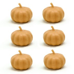 Molde 6 mini calabazas 3D Molde 6 mini calabazas 3D
