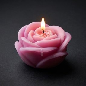 Molde rosas arredondadas