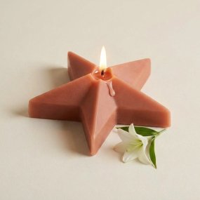 Molde silicone estrela 3D 13,5 cm