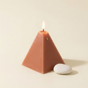 Molde piramide triangular silicona 5,5x5x4,5 cm