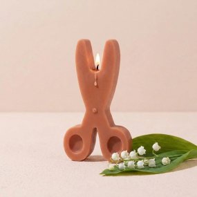 Moule à ciseaux pour bougies