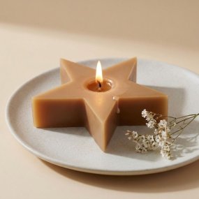 Molde estrela plana