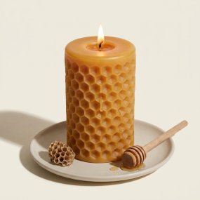 Moule cierge nid d'abeille 9,8 cm