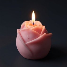Molde 6 mini rosas fechadas
