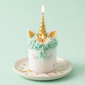 Molde cuerno y orejas de unicornio