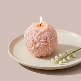 Molde bola de rosas 4,5 cm