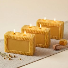 Moule bougie rayon horizontal avec boîte