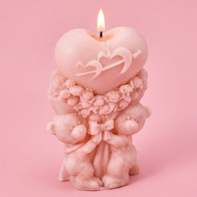 Molde velas ositos amorosos