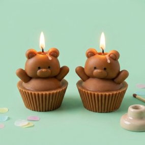 Molde osito cupcake