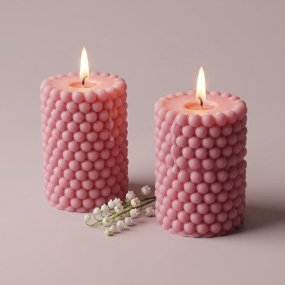 Molde pérolas para velas