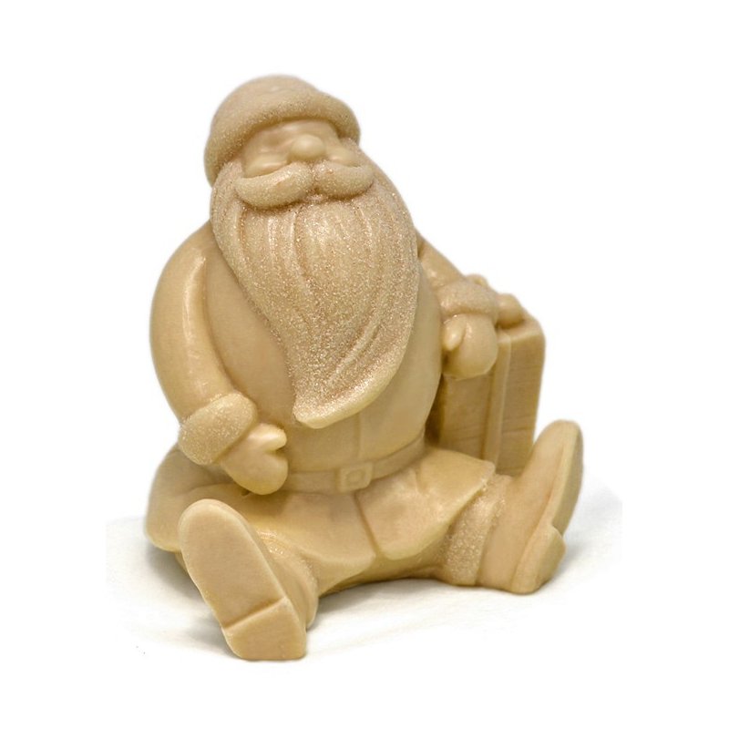 Moule du Père Noël assis