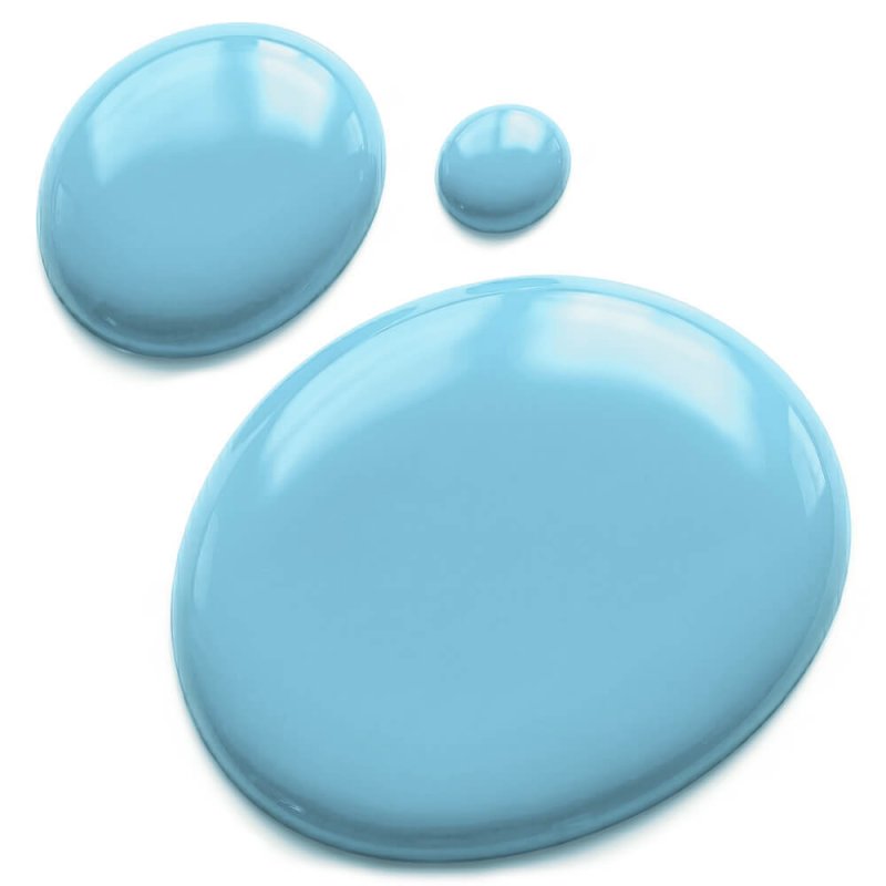 Gotas colorante jabon azul bebe
