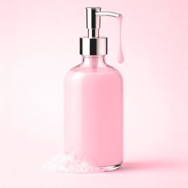 Colorante  rosa claro para gel y champu