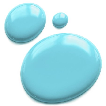 Gotas colorante jabon azul claro