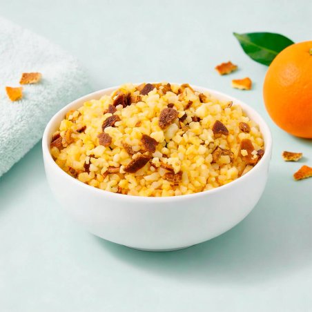Sales aromáticas con naranja natural