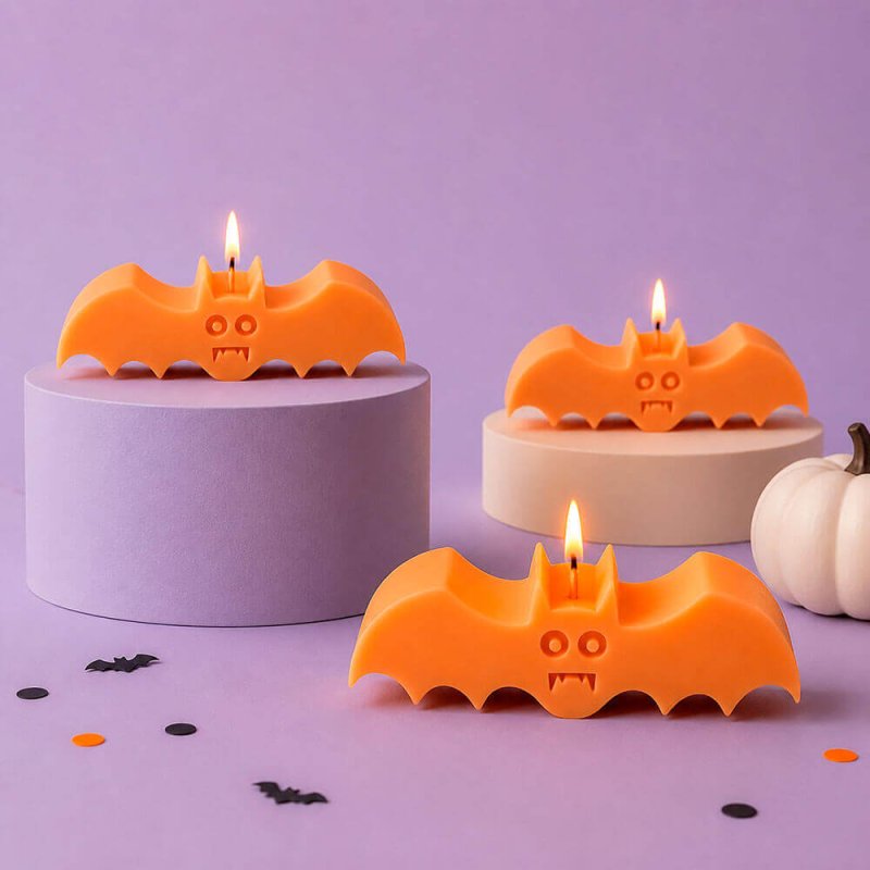 Molde para velas murciélago