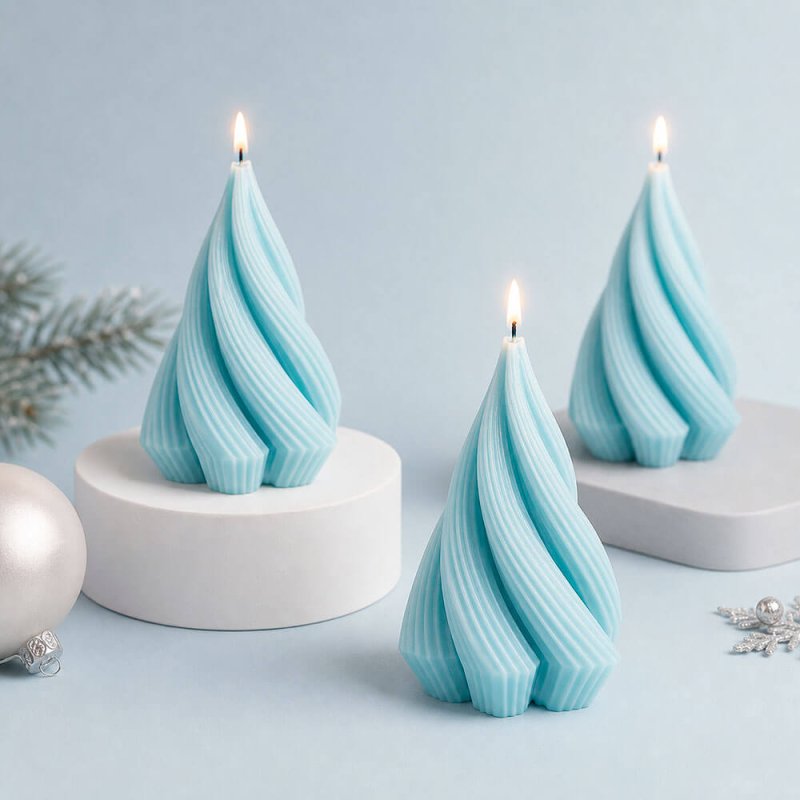 Molde arbol de navidad frozen 10 cm