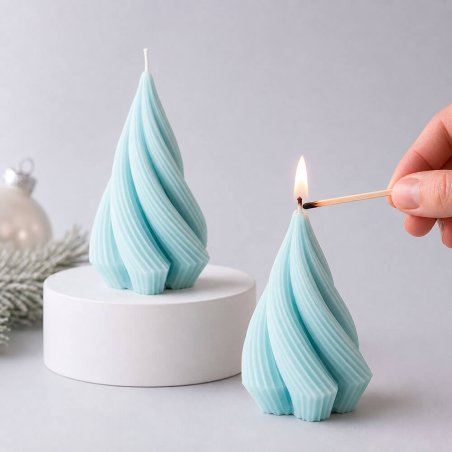 Molde arbol de navidad frozen 10 cm