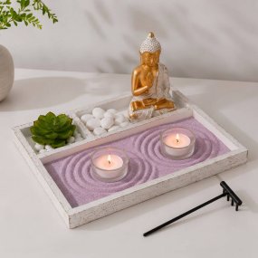 Jardin zen bouddha