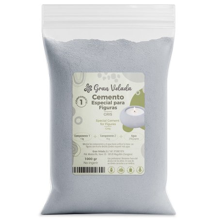 Cemento gris especial para figuras por mayor
