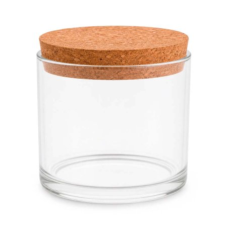 Vaso corcho velas