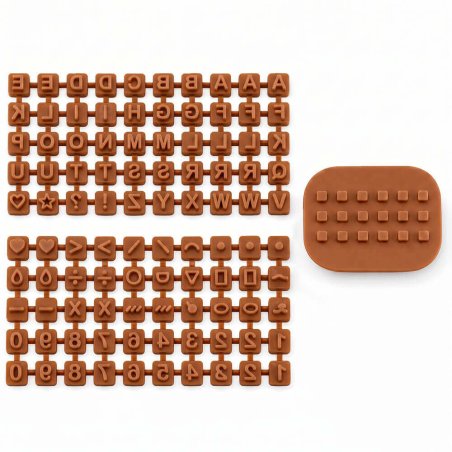 Mini sello de letras para componer