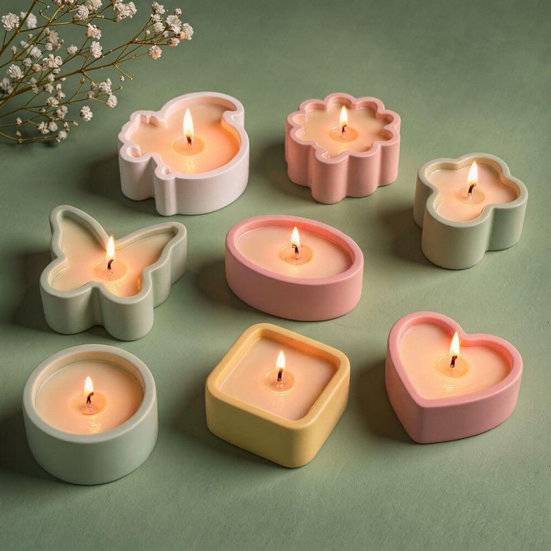 pack hacer mini velas variadas