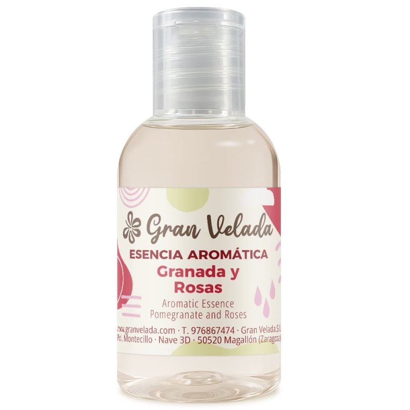Aroma de granada y rosas