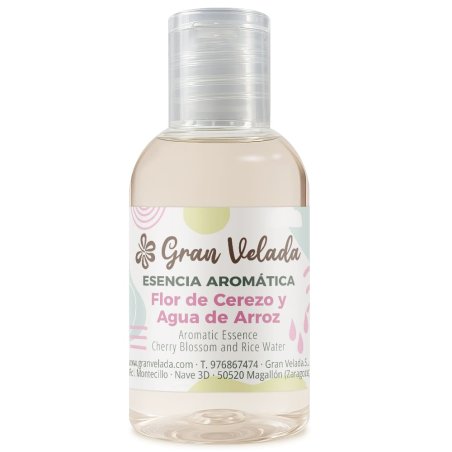 Aroma de flor de cerezo y agua de arroz