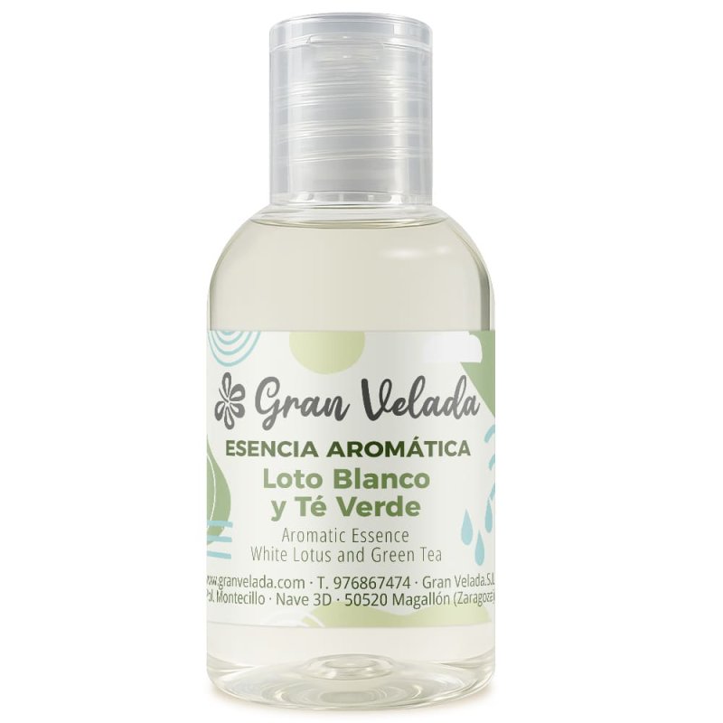 Aroma de loto blanco y té verde