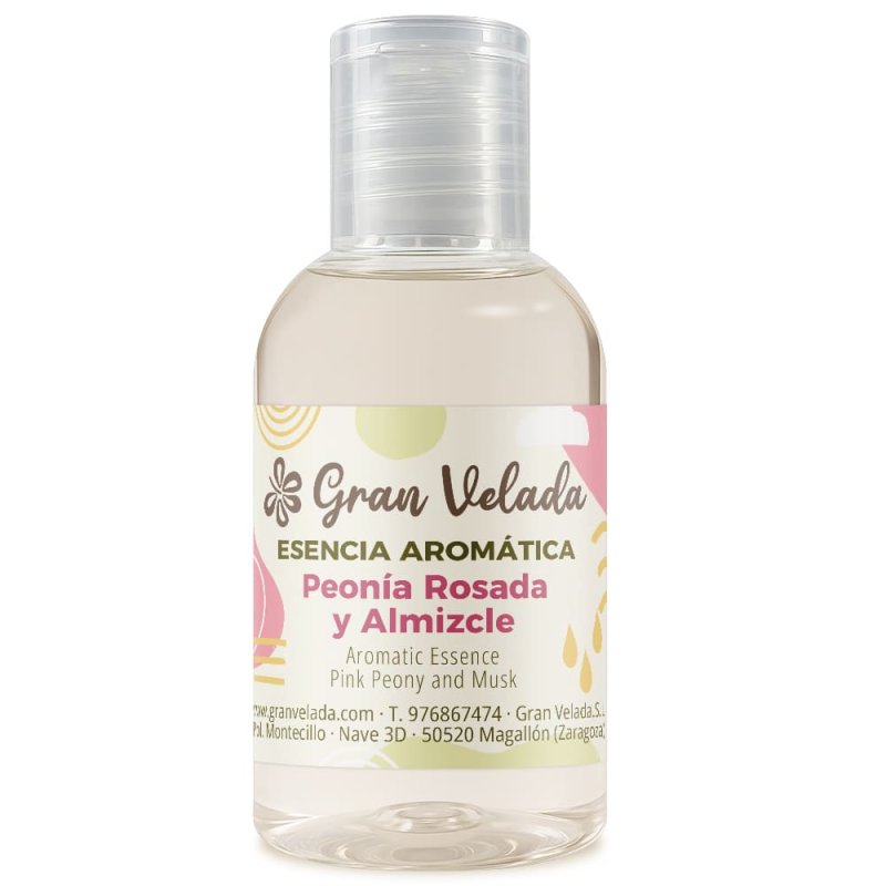 Aroma de peonía rosada y almizcle