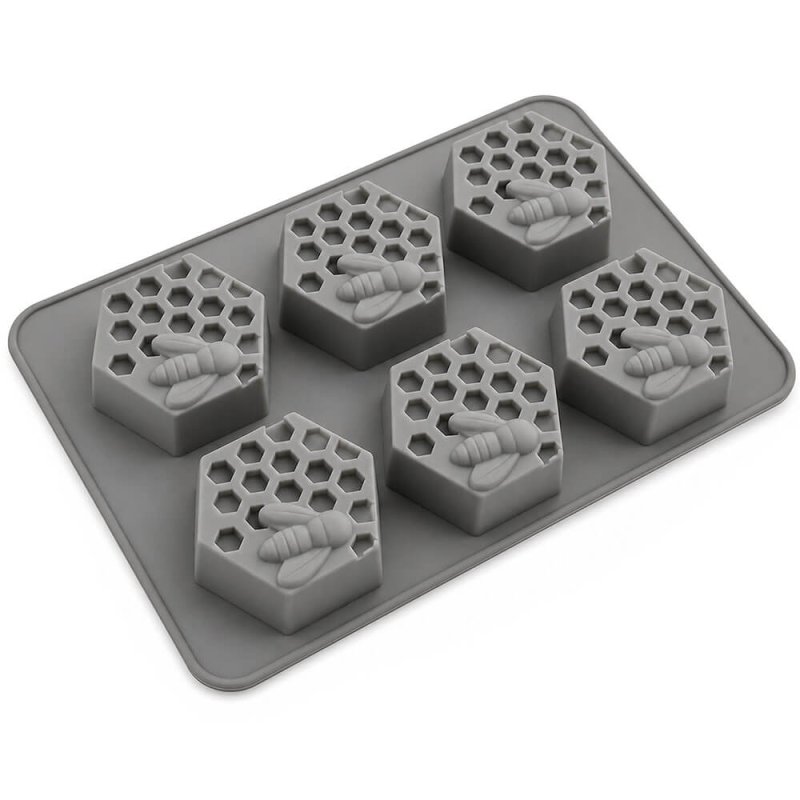 Molde jabones con forma de panal
