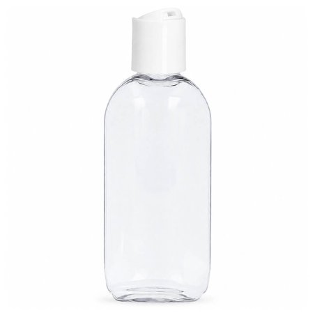 Botella ovalada tapon para cosmética