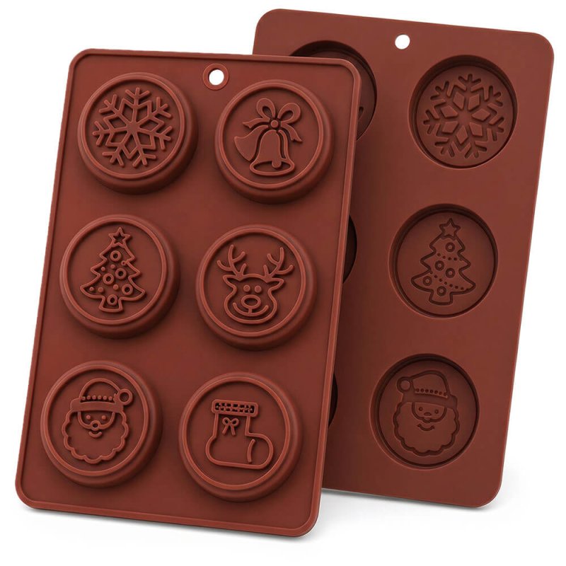 Molde 6 galletas de navidad 3