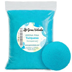 Sable fin turquoise