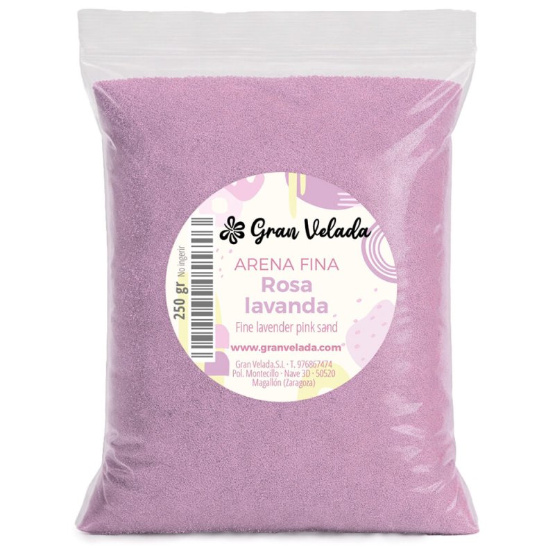 Arena fina rosa lavanda 3