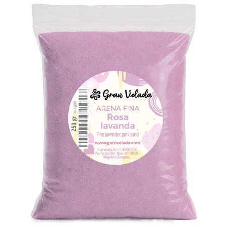 Arena fina rosa lavanda 3