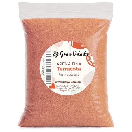 Arena fina color terracota 3