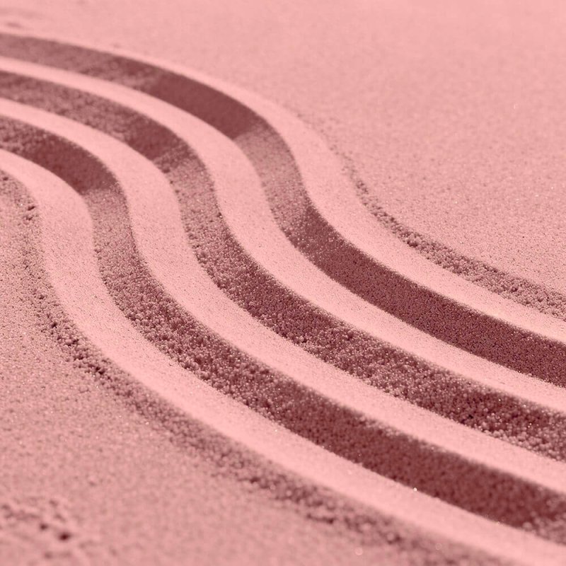Arena fina rosa vintage 2