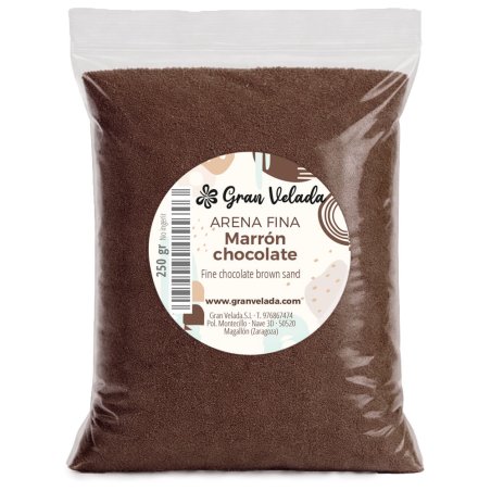 Arena fina marron chocolate 3