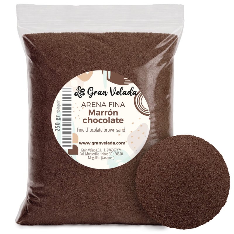 Arena fina marron chocolate 1