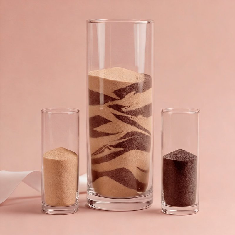 Arena fina marron chocolate 5