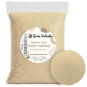 Arena fina color natural