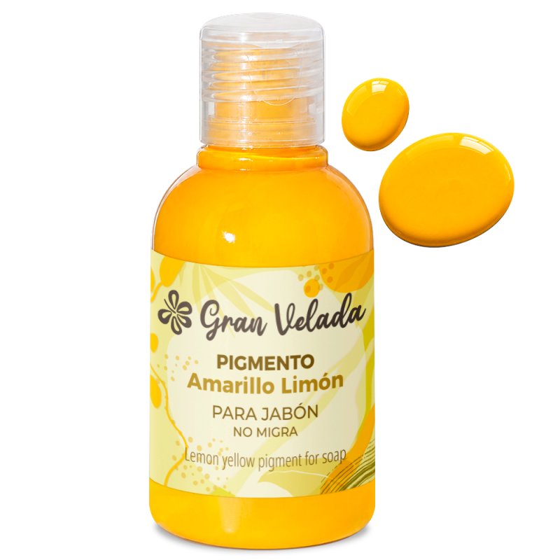 Comprar colorante liquido amarillo limon para jabon de aceite