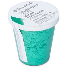 Corante para velas pigmento verde esmeralda